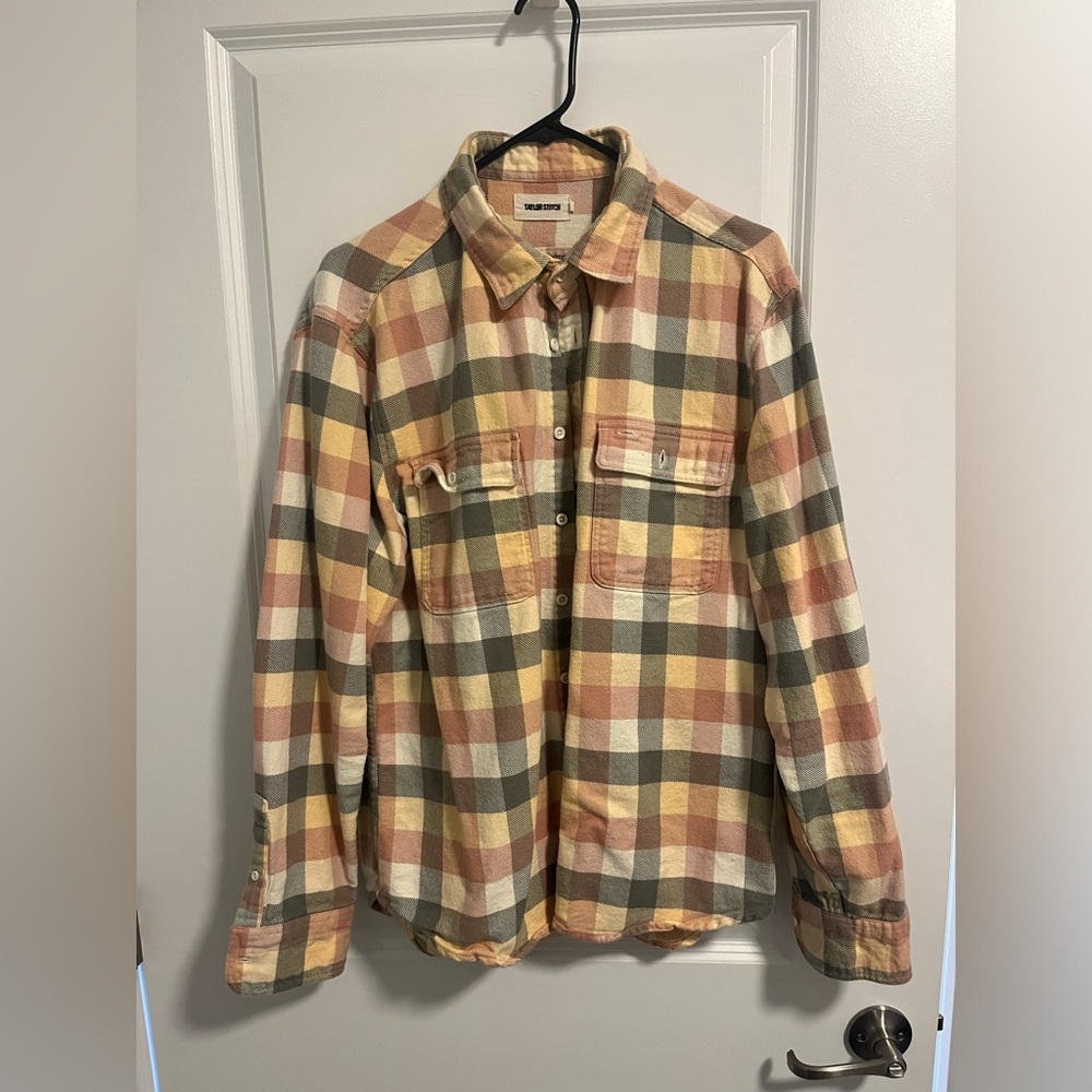 Taylor Stitch Mens Flannel Size 42